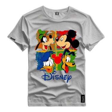 Imagem de Camisa Masculina Personalizado Mickey Pateta e Pato Donald Personagens
