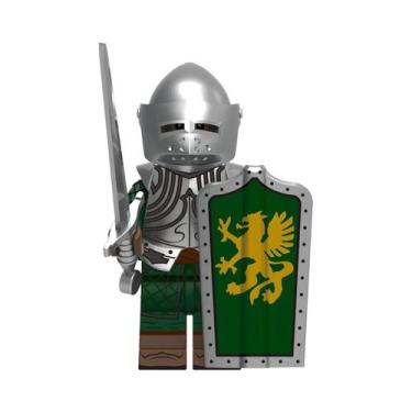 Imagem de Mini Figuras De Ação Dos Cavaleiros Templários Da Idade Média, Blocos 
