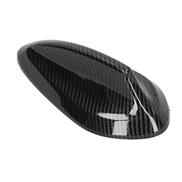 Imagem de Naroote Antena de Fibra de Carbono Estilo Barbatana de Tubarão, Capa Leve ABS Preta Adequada para F22 F30 F35