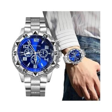 Imagem de Relógio Esportivo Masculino Com Mostrador Grande, Relógio De Pulso Com