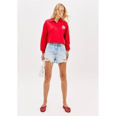 Imagem de Short Jeans Comfort Cintura Super Alta-Feminino
