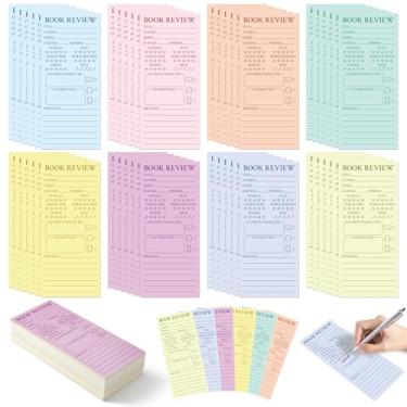 Imagem de L1rabe Marcadores de livros coloridos – 120 peças, marcador de livro de volta às aulas, marcadores de página de registro de leitura para leitores, presente de leitor ávido, rastreador de página de