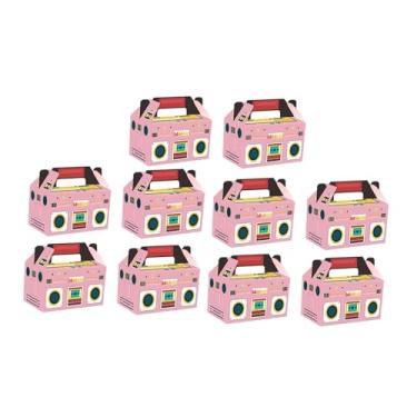 Imagem de IEUDNS 10 caixas de presente para embrulhar presentes, caixas decorativas para doces e guloseimas, ideais para madrinhas, pedidos de casamento, chá de bebê,