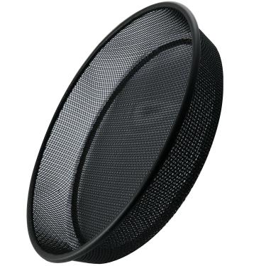 Imagem de XGNG Alimentador circular de metal, bandeja de rede de pássaros, acessórios para pátio, gramado, jardim, quintal, alimentador de pássaros