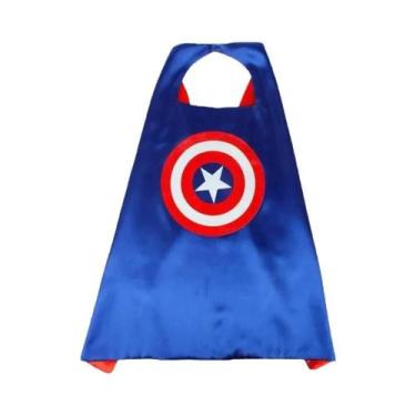 Imagem de Máscara De Super-Herói Para Crianças Com Capa E Fantasia Cosplay Do Ho