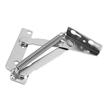 Imagem de 2 peças/conjunto de dobradiças dobráveis de mola para sofá-cama, suporte de elevação de porta de armário de 80 graus, dobradiças de ferragens para móveis