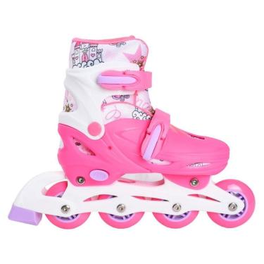 Imagem de Patins in Line Infantil Princess Lulie Sport ML005 com Acessórios-Unissex