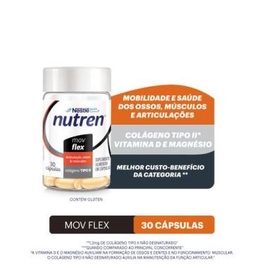 Imagem de Suplemento Alimentar Nutren Mov Flex 30 Cápsulas