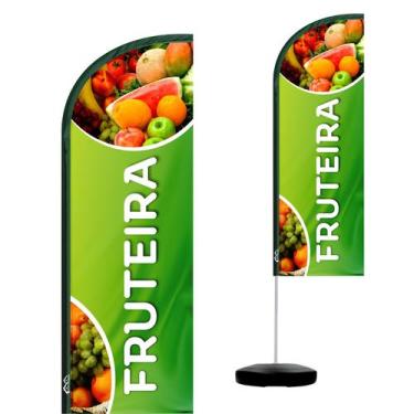 Imagem de Wind Banner Completo 2,10m Fruteira - CASA DAS WIND BANNERS