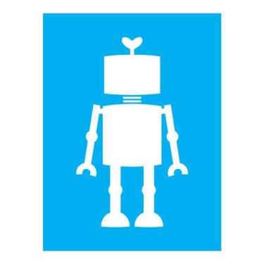 Imagem de Stencil Tamako Robo - 15X20Cm - Ref A3208