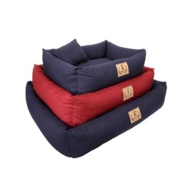 Imagem de Cama Conforto para Cachorro e Gato Pet - Bichinho Chic, Púrpura, G