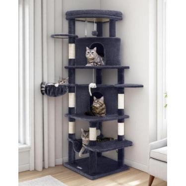 Imagem de Árbol para Gatos Globlazer C66 Esquinero para Gatos Grandes de 168 cm 