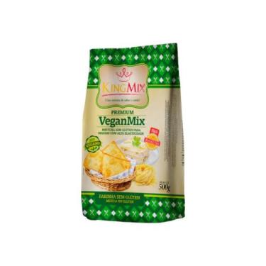 Imagem de Farinha Vegana Vegan Mix King Mix 500g Massas Pastéis Lasanha