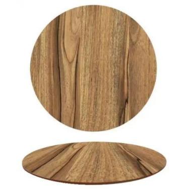Imagem de Tampo em MDF Oval 180X100 cm - Imbuia - Personal Decor Design, Marrom