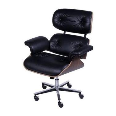 Imagem de Poltrona Charles Eames Base Office em Tecido Sintético - Personal Deco