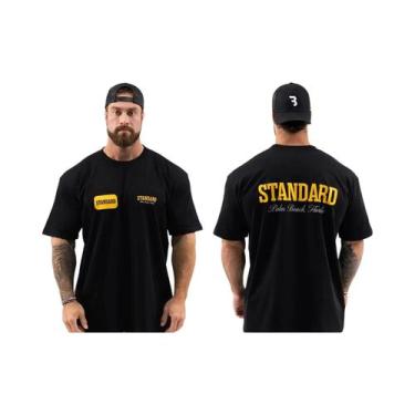 Imagem de Camiseta De Algodão Para Academia Masculina, T-Shirt Cbum Para Homens 