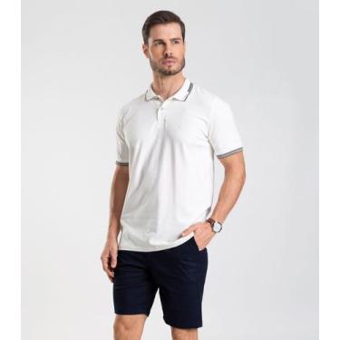 Imagem de Bermuda Masculina em sarja Diametro Azul, 44, Azul