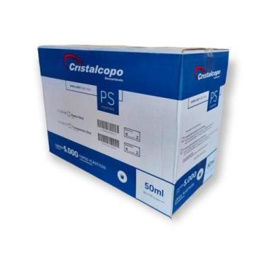 Imagem de Copo Descartável 50ml Transparente Cristalcopo com 50x100 unidades