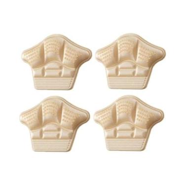 Imagem de Protetores De Calcanhar Ajustáveis Unissex, Palmilhas Confortáveis Par