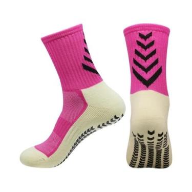 Imagem de Meias Esportivas Unissex Macias E Respiráveis Antiderrapantes Para Fut