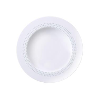 Imagem de Prato Fundo Tramontina Monocroma Em Porcelana Decorada 23 Cm