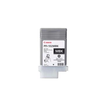 Imagem de Cartucho De Tinta Canon Pfi 102 Pfi-102mbk Preto | Original 130ml