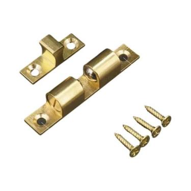 Imagem de Fecho De Toque Ajustável Em Latão Sólido Para Portas De Armário Com Mo
