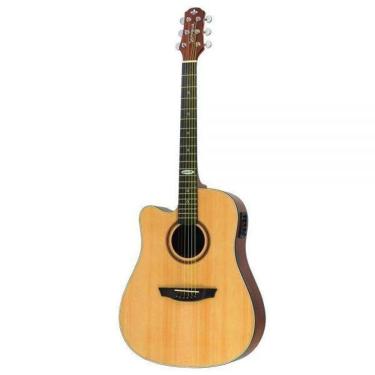 Imagem de Violao Eletrico Strinberg Folk Sd200C Ns Lh Canhoto Natural