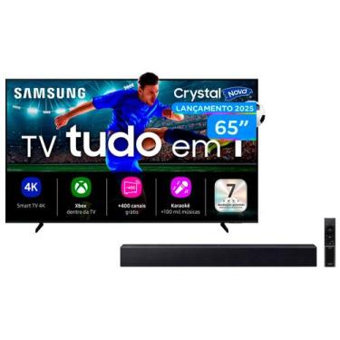 Imagem de SMART TV SAMSUNG UHD 65" + SOUNDBAR HW-B400F - SMART TV SAMSUNG UHD 65