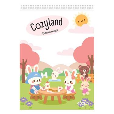 Imagem de Livro - COZYLAND - LIVRO DE COLORIR - VOL 3 - COELHO