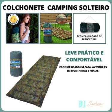 Imagem de Colchonete Camping Solteiro dobrável Mont Long FA 190x60 - Com sacola 