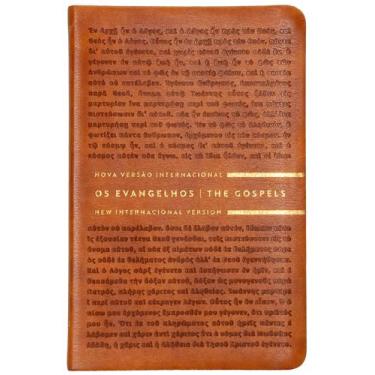 Imagem de Livro - Os Evangelhos NVI/NIV, Edição Bilíngue, Português/Inglês, Letr