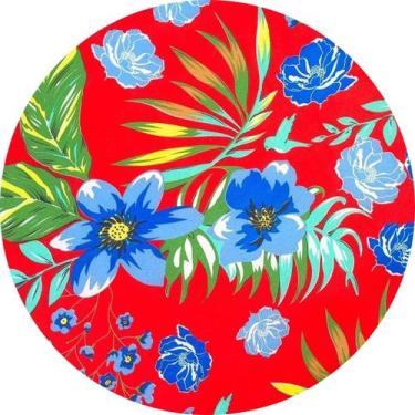 Imagem de Tecido Chitão Poliéster 1,00 x 1,40 Metros cor:Preto-02 - Tecidos SG, 