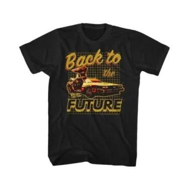 Imagem de Camiseta Masculina Vintage Com Estampa De Carro Do Filme Regresso Ao F
