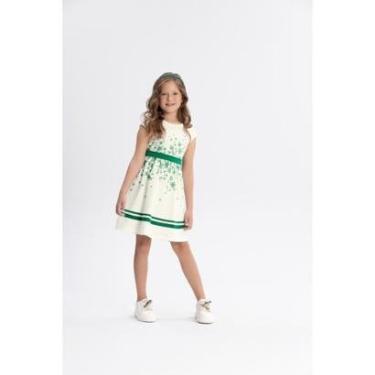 Imagem de Vestido Infantil Menina Malha Nikko Alakazoo Ref. A5310-Feminino