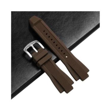 Imagem de Pulseira De Relógio Esportivo Unissex Em Silicone Macio Para Michael K