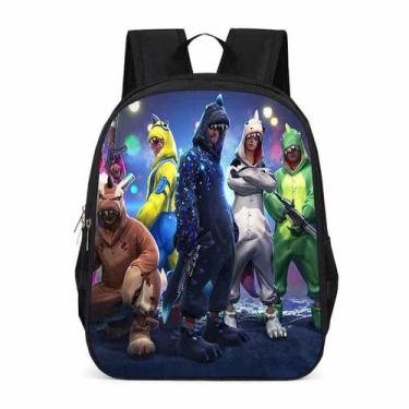 Imagem de Mochila escolar Frees Fires Cartoon Kids Anime 29x12,5 x 39 cm - yiwei