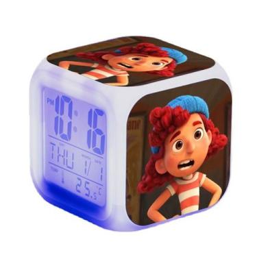 Imagem de Despertador Lucas Square LED Digital com função de despertador - yiwei