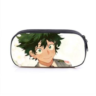 Imagem de Bolsa de lápis My Hero Academia Midoriya Izuku Poliéster 20x10x5cm - Y
