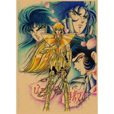 Imagem de Pôster Saints Seiyas Anime Art 30x42cm Papel 150g - yiweisai