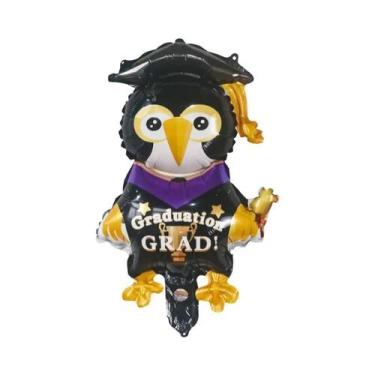 Imagem de Balões De Formatura Coruja Pica-pau 20 Peças De Folha De Alumínio Para