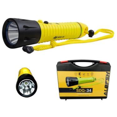 Imagem de Lanterna para Mergulho Albatroz SDQ-34 - Alcance de 300 Metros - Albat