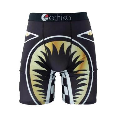 Imagem de Cuecas Boxer Masculinas plus Size Em Malha Respirável ETHIKA 1 Peça S-