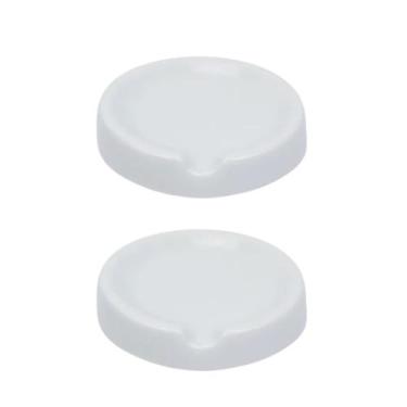 Imagem de Kit 2 unidades Salva Leite em Porcelana Branca - Porcelana Bot Art