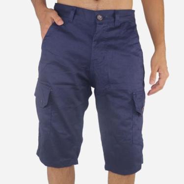Imagem de Bermuda Cargo Masculina Short Masculino Com 6 Bolsos - Venus Modas, Ma