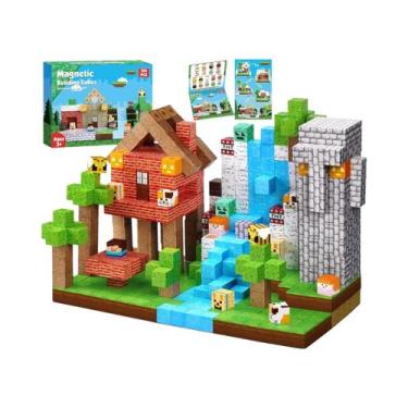 Imagem de Blocos Magnéticos De Construção Para Crianças, Brinquedo Sensorial Com