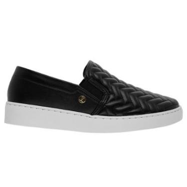 Imagem de Tênis Casual Slip On Feminino Vizzano 1214.1010 Preto-Feminino
