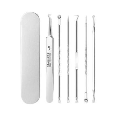 Imagem de Kit De Remoção De Cravos E Espinhas Ferramenta De Limpeza De Poros Do 