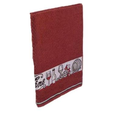 Imagem de Pano de Prato Jacquard 50x70cm Bistro Cavhome - Caviquioli, Wine