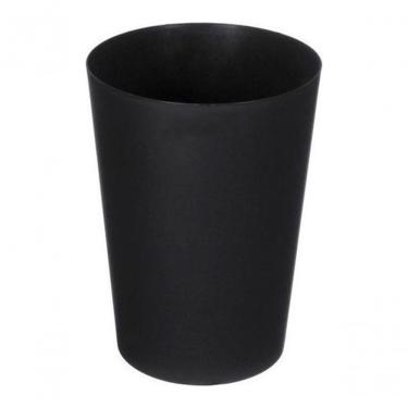 Imagem de Cesto Lixeira Plástico sem Tampa 22L Jsn Abertura Superior para Resíduos Preto Higipack